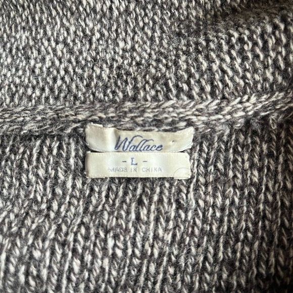 Wallace shawl cardigan merino wool - Picture 5 of 7